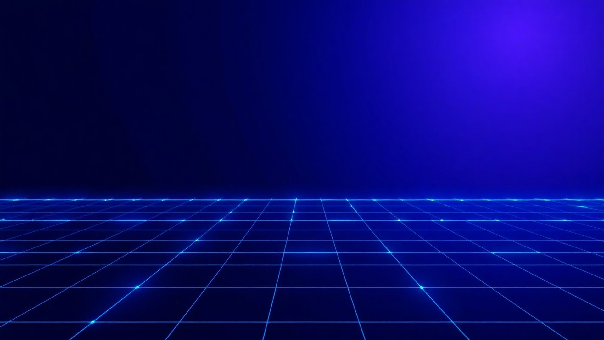 Espace de travail digital aux nuances indigo